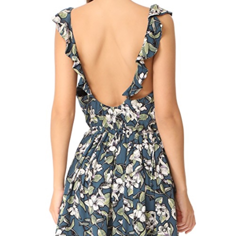 Free People Floral Mini Dress